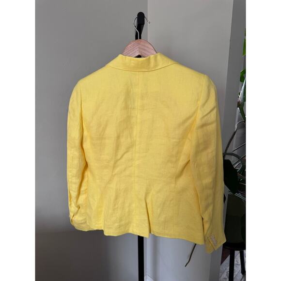 Ralph Lauren European Linen Designer Blazer - Picture 2 of 4